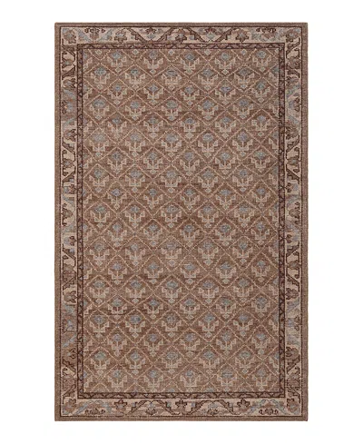 Obeetee Tuscany Bouti Tuscany Bouti Runner Area Rug, 3' X 5' In Brown
