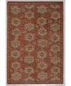 Obeetee Tuscany Evelyn 5'x8' Area Rug In Red