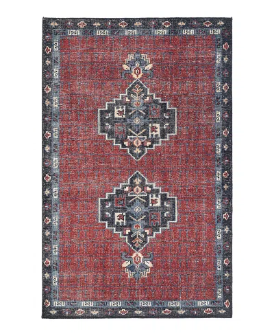 Obeetee Tuscany Eza Area Rug,3'0x5'0 In Red