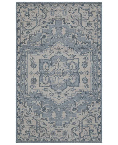 Obeetee Tuscany Iqra 7'9" X 9'9" Area Rug In Blue