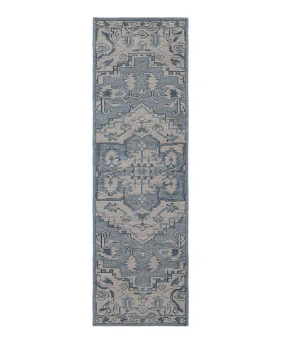Obeetee Tuscany Iqra Tuscany Iqra Area Rug, 2'6 X 8' In Blue