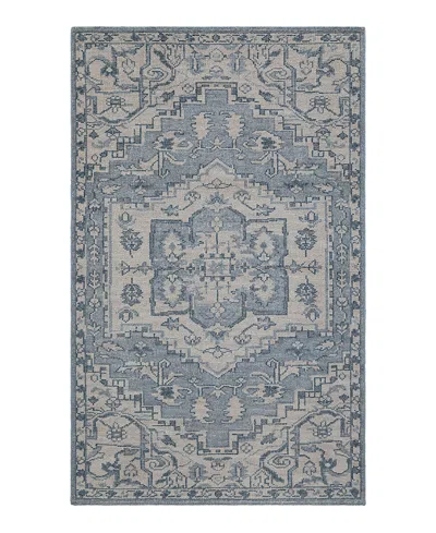 Obeetee Tuscany Iqra Tuscany Iqra Runner Area Rug, 3' X 5' In Gray
