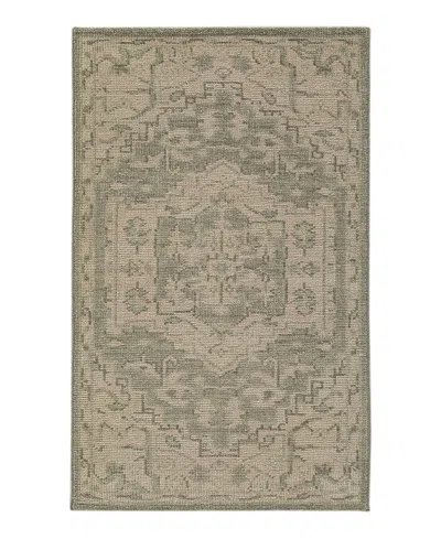Obeetee Tuscany Iqra Tuscany Iqra Runner Area Rug, 3' X 5' In Green