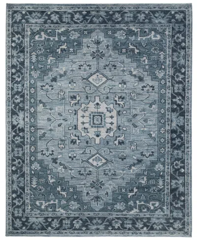 Obeetee Tuscany Mariyah 7'9" X 9'9" Area Rug In Blue
