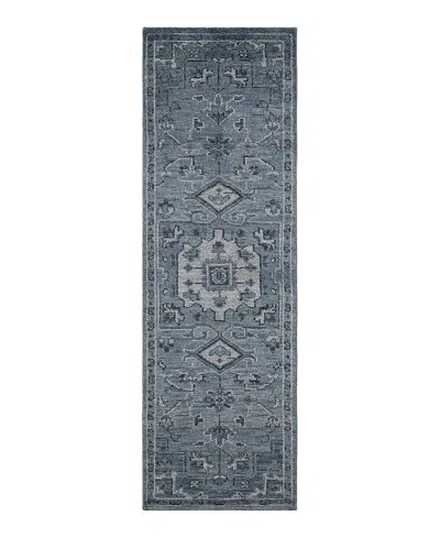 Obeetee Tuscany Mariyah Tuscany Mariyah Area Rug, 2'6 X 8' In Blue