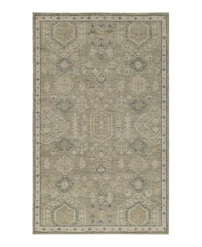 Obeetee Tuscany Morissa Tuscany Morissa Runner Area Rug, 3' X 5' In Green