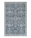 Obeetee Tuscany Morrisa Runner Area Rug,2'6x8'0 In Blue