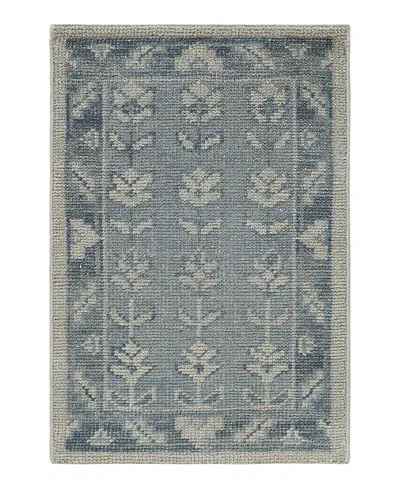 Obeetee Tuscany Neeman Tuscany Neeman Runner Area Rug, 2' X 3' In Blue