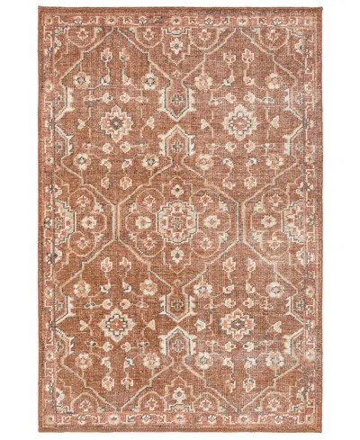 Obeetee Tuscany Olivia 8'10"x10' Area Rug In Brown