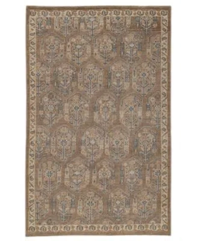 Obeetee Tuscany Paisley Rug Collection In Brown