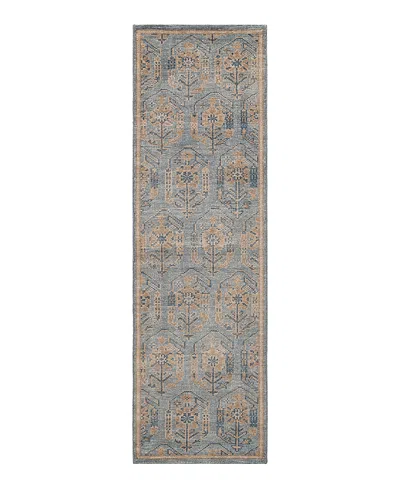 Obeetee Tuscany Pesely Tuscany Pesely Area Rug, 2'6 X 8' In Blue