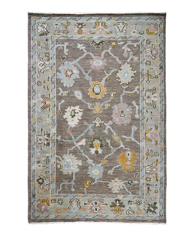 Obeetee Tuscany Quincy Tuscany Quincy Area Rug, 5' X 8' In Gray