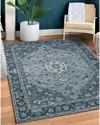 Obeetee Tuscany Wool Rug In Blue