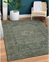 Obeetee Tuscany Wool Rug In Green