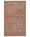 Obeetee Tuscany Zaynab 5'x8' Area Rug In Red