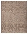 Obeetee Tuscany Zaynab 7'9"x9'9" Area Rug In Brown