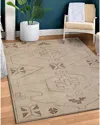 Obeetee Vesper Wool Rug In Neutral