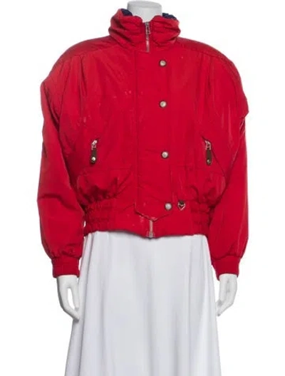 Pre-owned Obermeyer Bomber Jacket In Pink