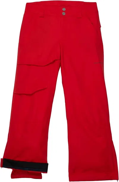 Obermeyer Kids' Boy's Brisk Ski Pants In Brakelight In Red