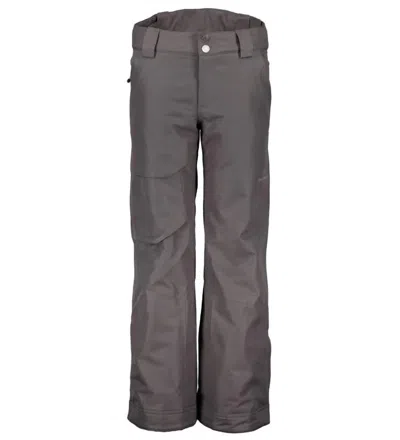 Obermeyer Kids' Boys Brisk Ski Pants In Coal In Grey