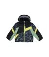 Obermeyer Boys Super G Winter Jacket - Network In Blue