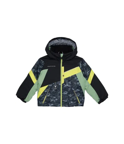 Obermeyer Kids' Boys Super G Winter Jacket - Network In Blue