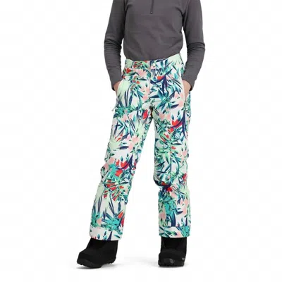 Obermeyer Kids' Brooke Print Pant In Hula In Multi
