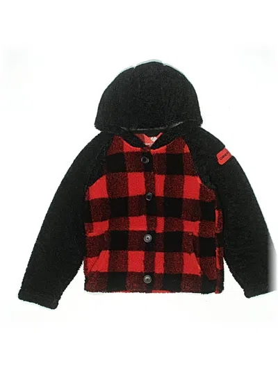 Pre-owned Obermeyer Kids' Cardigan Sweater In Red