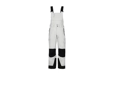 Obermeyer Carver Bib Pants (little Kid/big Kid) Boy's Snow Bibs One Piece Moonstone : Sm (8 Big Kid), Polyeste In Blue