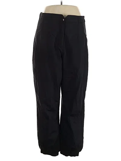 Pre-owned Obermeyer Casual Pants In Black