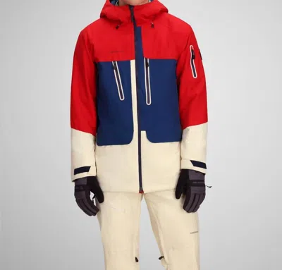Obermeyer Cirque Jacket In Fresno Red In Multi