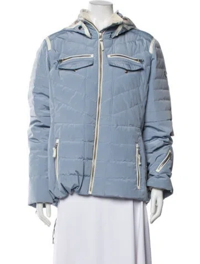 Pre-owned Obermeyer Denim Jacket In Blue