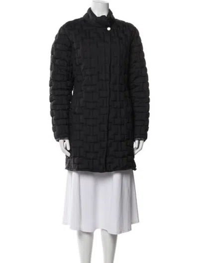 Pre-owned Obermeyer Down Coat In Black