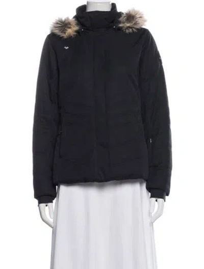 Pre-owned Obermeyer Down Coat In Gray