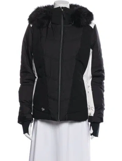 Pre-owned Obermeyer Down Jacket In Gray