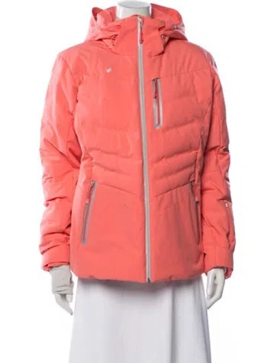 Pre-owned Obermeyer Down Jacket In Pink
