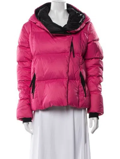 Pre-owned Obermeyer Down Jacket In Pink
