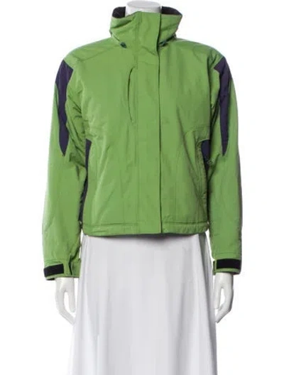 Pre-owned Obermeyer Evening Jacket In Green