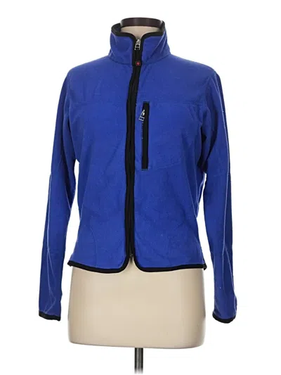 Pre-owned Obermeyer Fleece Jacket In Blue