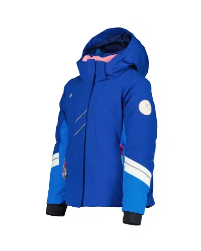 Obermeyer Kids'  Girls Cara Mia Winter Jacket - Pink Power In Blue