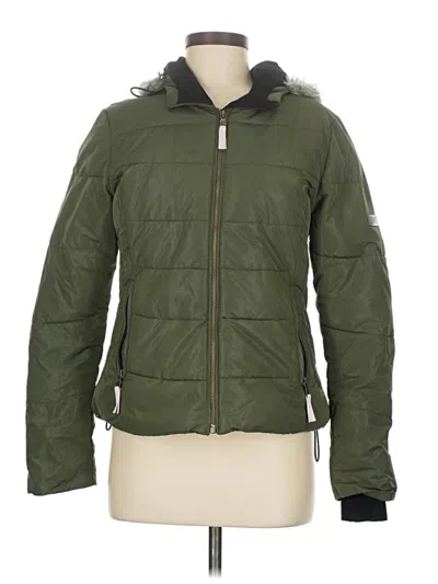 Pre-owned Obermeyer Jacket In Green