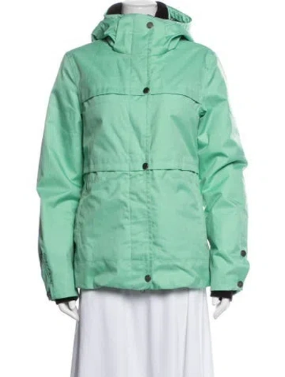 Pre-owned Obermeyer Jacket In Green