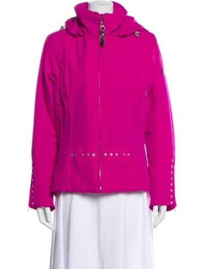 Pre-owned Obermeyer Jacket In Purple