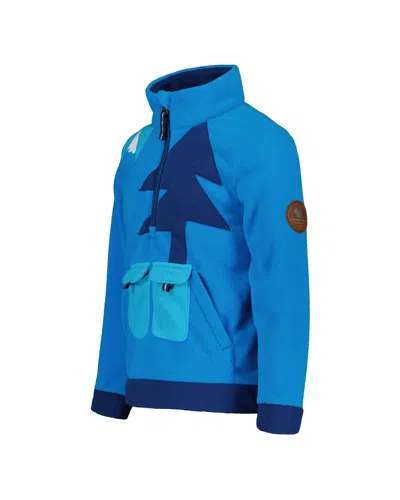 Obermeyer Kids Tucker Fleece Top In Blue