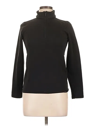 Pre-owned Obermeyer Long Sleeve Top Black Turtleneck Tops