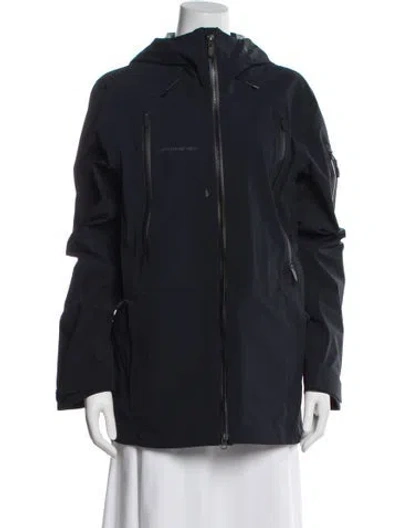 Pre-owned Obermeyer Nylon Jacket In Blue