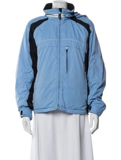 Pre-owned Obermeyer Nylon Performance Jacket In Blue