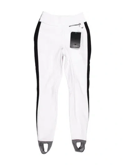 Pre-owned Obermeyer Nylon Skinny Leg Pants In Black