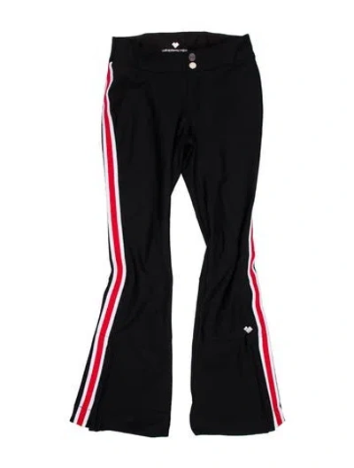 Pre-owned Obermeyer Nylon Wide Leg Pants In Black