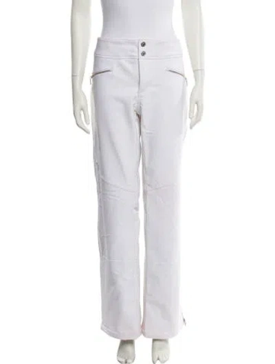 Pre-owned Obermeyer Nylon Wide Leg Pants In Neutral